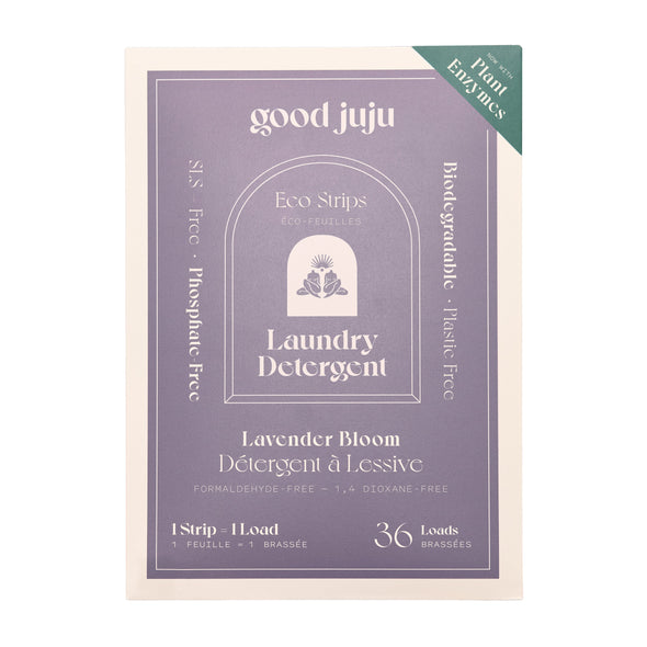 Good Juju Laundry Detergent Strips Lavender Bloom