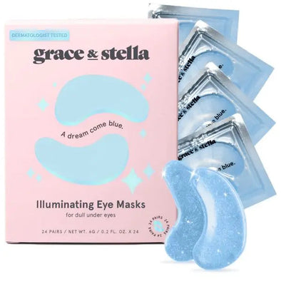 Grace & Stella A Dream Come Blue Illuminating Eye Masks 