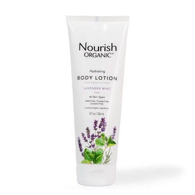 Nourish Organic Lavender Mint Hydrating Body Lotion