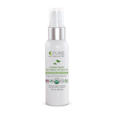 Pure and Natural Pet Itch Relief & Hot Spot Oil