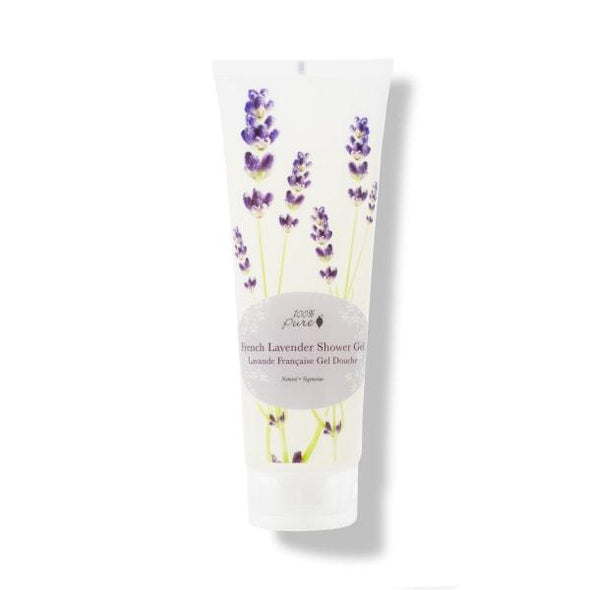 100% Pure Shower Gel French Lavender