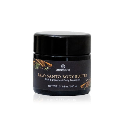 AnnMarie Skin Care Palo Santo Body Butter - Rich & Decadent Body Treatment (100 ml) 