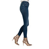 Black Orchid Denim Jude Mid Rise Skinny - Forget Me Not 