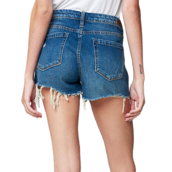 BLANKNYC Shake It Out Mid Rise Short - Blue 