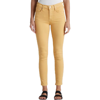 Edwin Pixie Crop Mid Rise Skinny - Mellow Yellow 