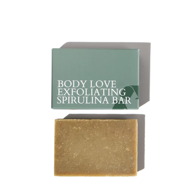 Fitglow Beauty Body Love Exfoliating Spirulina Soap Bar ( dont delete new) 
