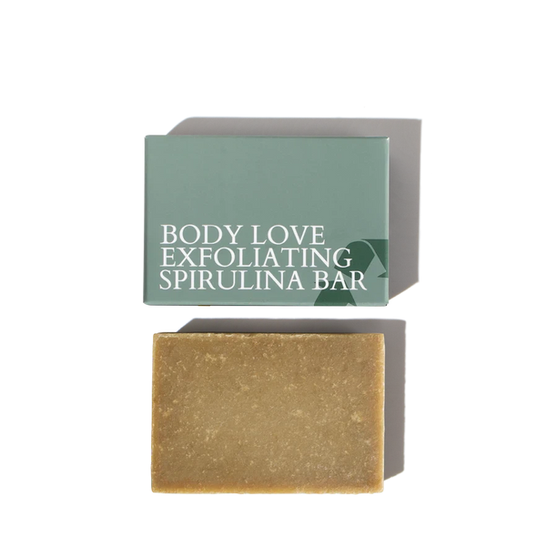 Fitglow Beauty Body Love Exfoliating Spirulina Soap Bar ( dont delete new) 