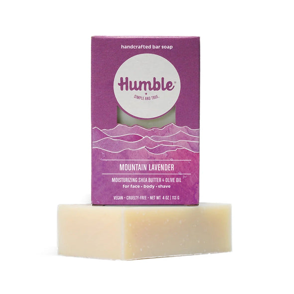 Humble Deodorant Handcrafted Bar Soap Mountain Lavender