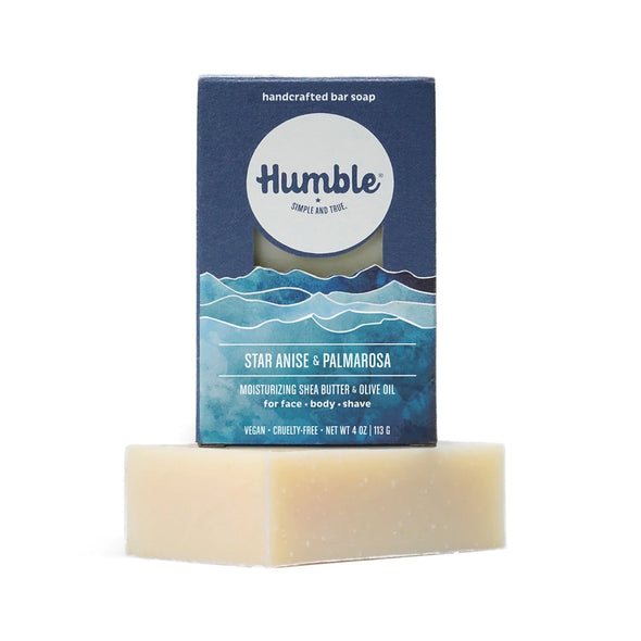 Humble Deodorant Handcrafted Bar Soap Star Anise & Palmarosa