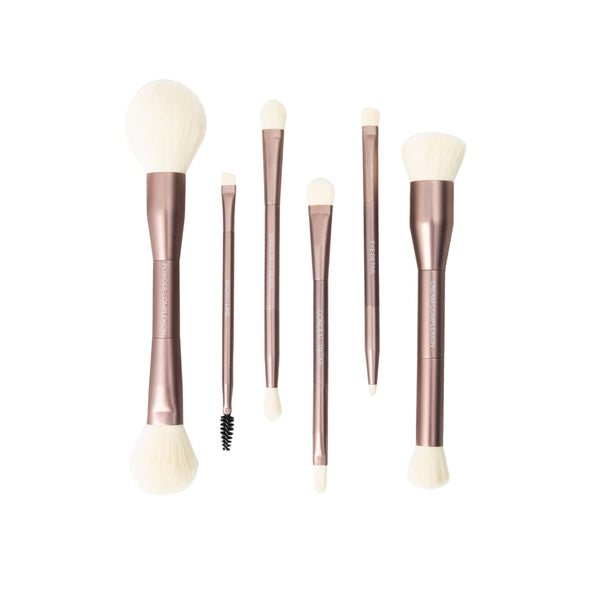 Jenny Patinkin Sustainable Luxury Makeup Brush Set, Dual-Ended 