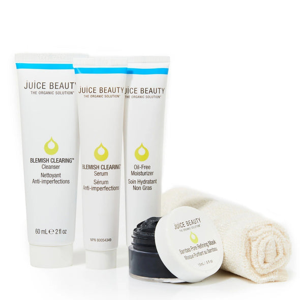 Juice Beauty Blemish Clearing Solutions. 