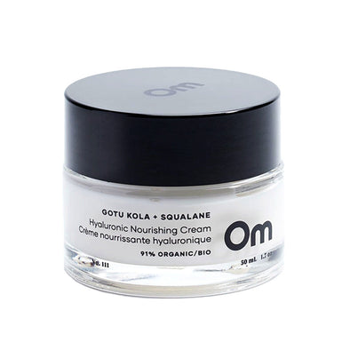 Om Organics Skincare Gotu Kola Squalane Hyaluronic Nourishing Cream