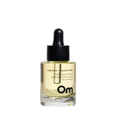 Om Organics Skincare Hibiscus + Daikon Seed Protective Hair Oil 