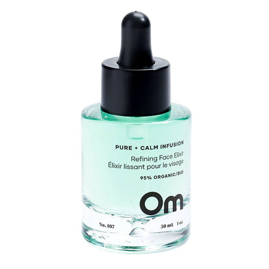Om Organics Skincare Pure + Calm Infusion Refining Face Elixir 