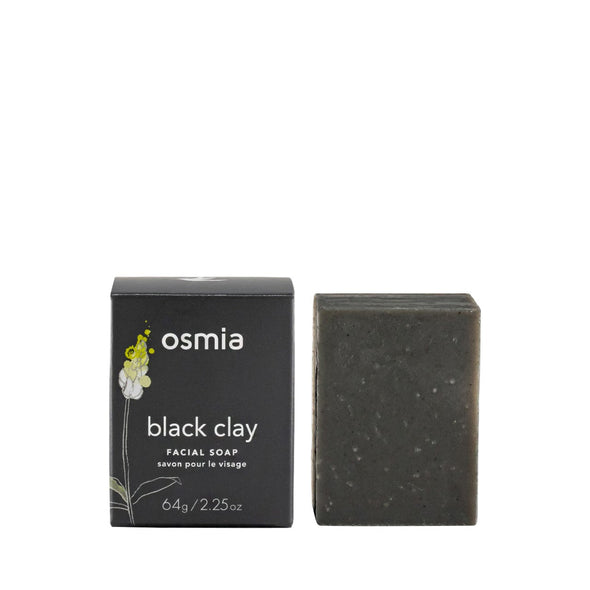 Osmia Organics Facial Soap Black Clay 2