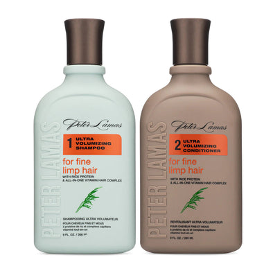 Peter Lamas Ultra Volumizing Fine Hair Shampoo + Conditioner 