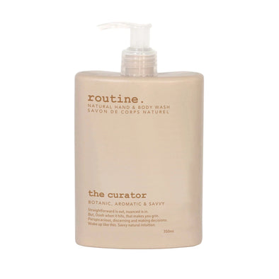Routine Deodorant The Curator Natural Hand & Body Wash 