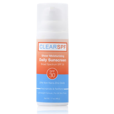 Suntegrity ClearSPF sheer Moisturizing Daily Sunscreen SPF30