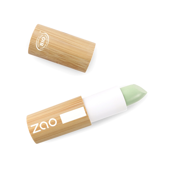 Zao Organic Makeup Concealer 499 Green anti red