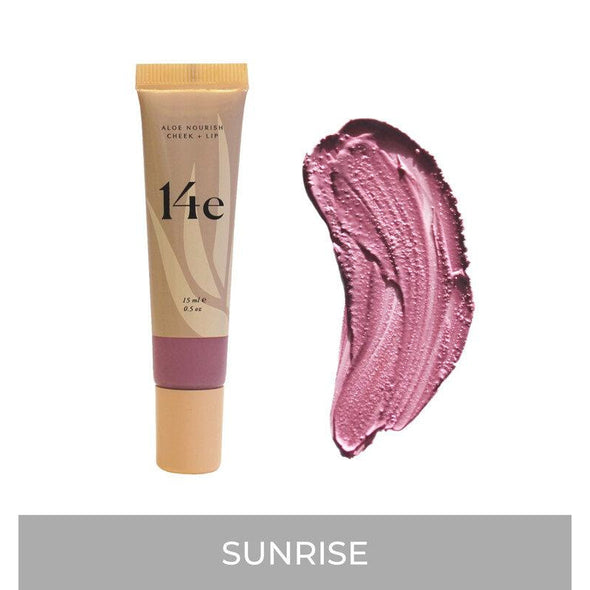 14e Cosmetics Aloe Nourish Cheek & Lip Sunrise