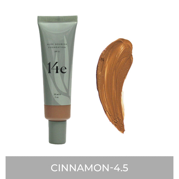 14e Cosmetics Aloe Nourish Foundation Cinnamon