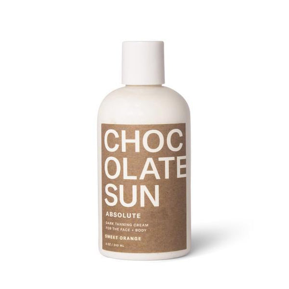 Chocolate Sun Tanning Cream - Sweet Orange Absolute Dark