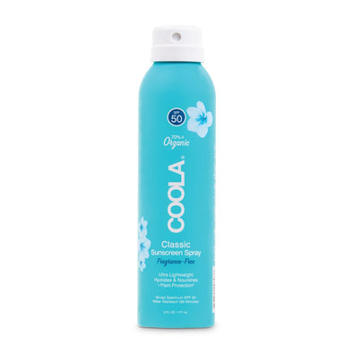 Coola Classic Body Sunscreen Spray - Fragrance Free - SPF 50 