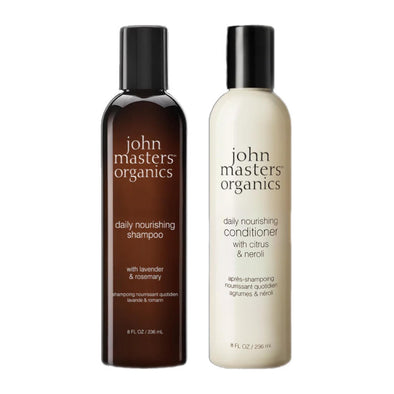 John Masters Organics Daily Nourishing Shampoo + Conditioner 