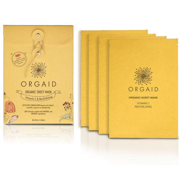 Orgaid Organic Sheet Mask | Vitamin C & Revitalizing 