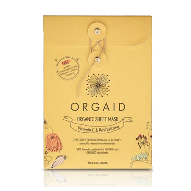 Orgaid Organic Sheet Mask | Vitamin C & Revitalizing