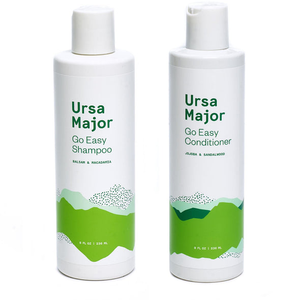Ursa Major  Skin Care Go Easy Daily Shampoo + Conditioner 